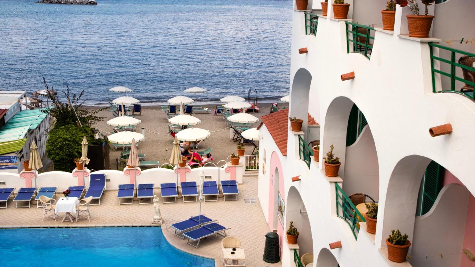 Hotel Solemare Beach & Beauty Spa Ischia Esterno foto