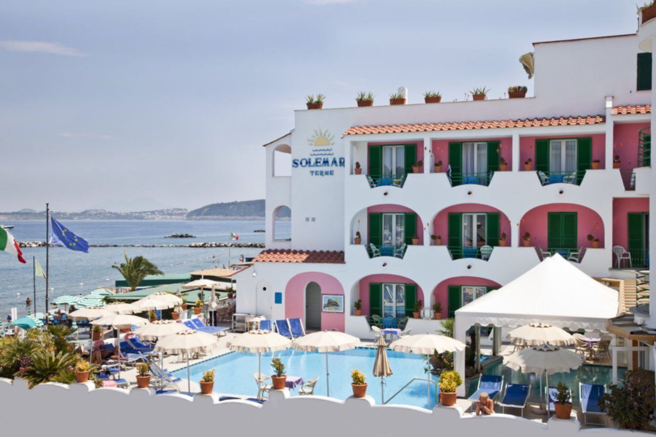 Hotel Solemare Beach & Beauty Spa Ischia Esterno foto